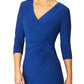 Como Cobalt Blue Jersey Dress