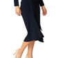 Loren Navy Jersey Dress