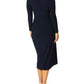 Loren Navy Jersey Dress
