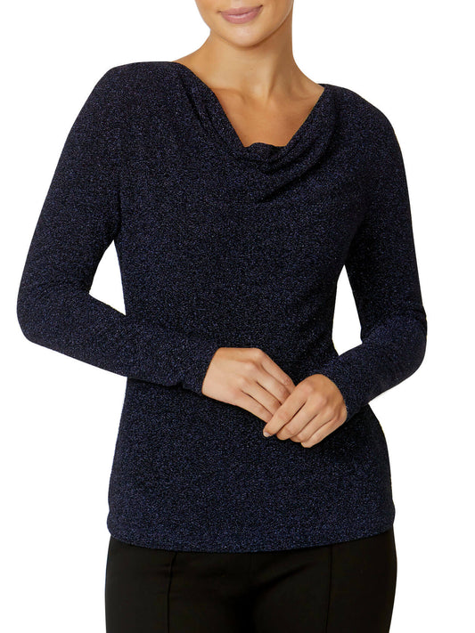 Melody Twilight Cowl Neck Top