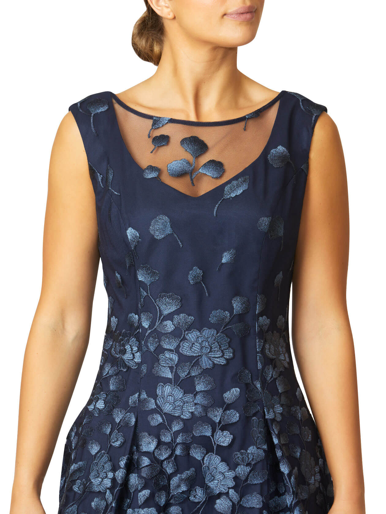 Titania Navy A-Line Dress