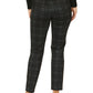 Anna Brown Check Ponti Pant
