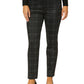 Anna Brown Check Ponti Pant