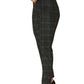 Anna Brown Check Ponti Pant