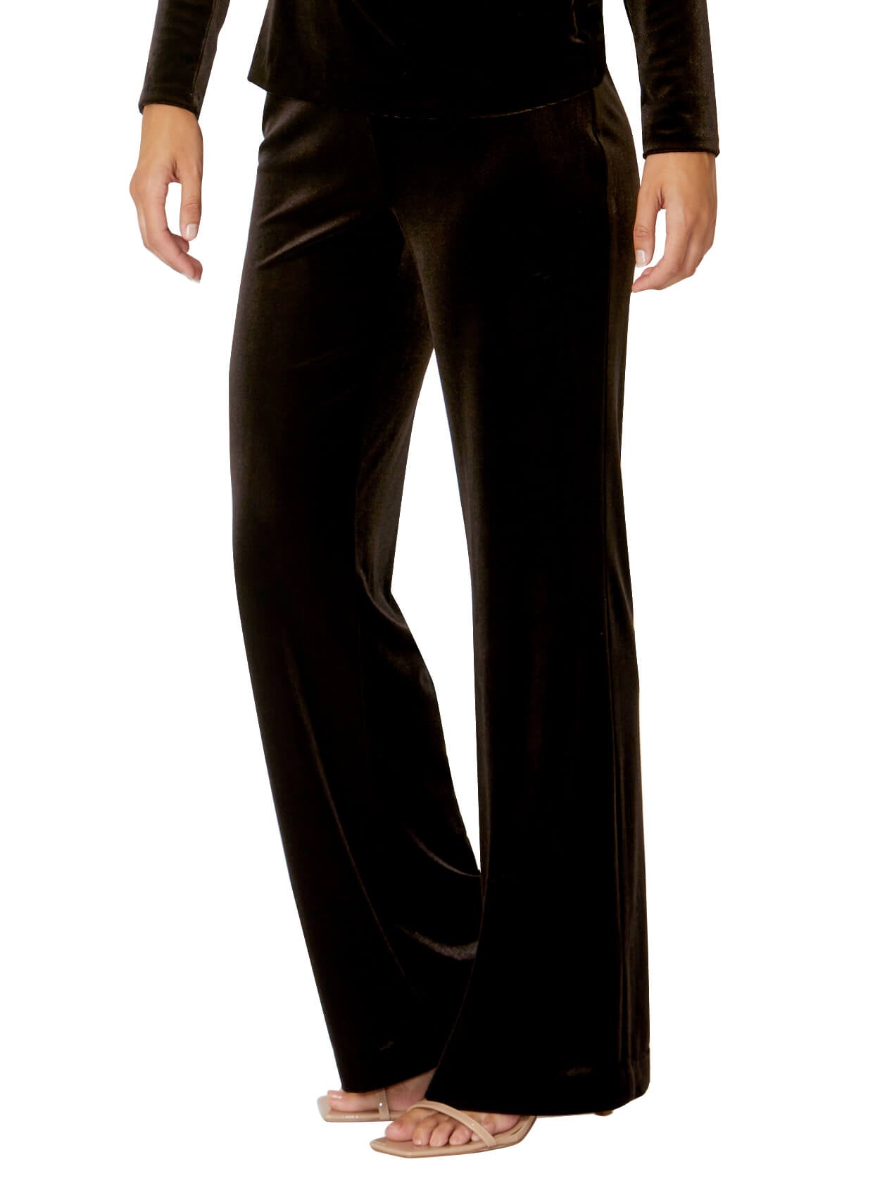 Regina Brown Velour Pant