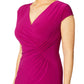 Como Hot Pink Jersey Dress