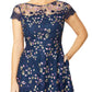 Stellar Embroidered A-Line Dress