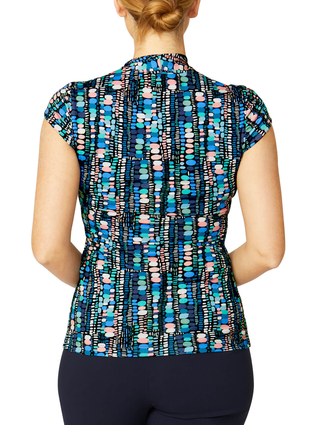 Cora Ocean Spot Jersey Top