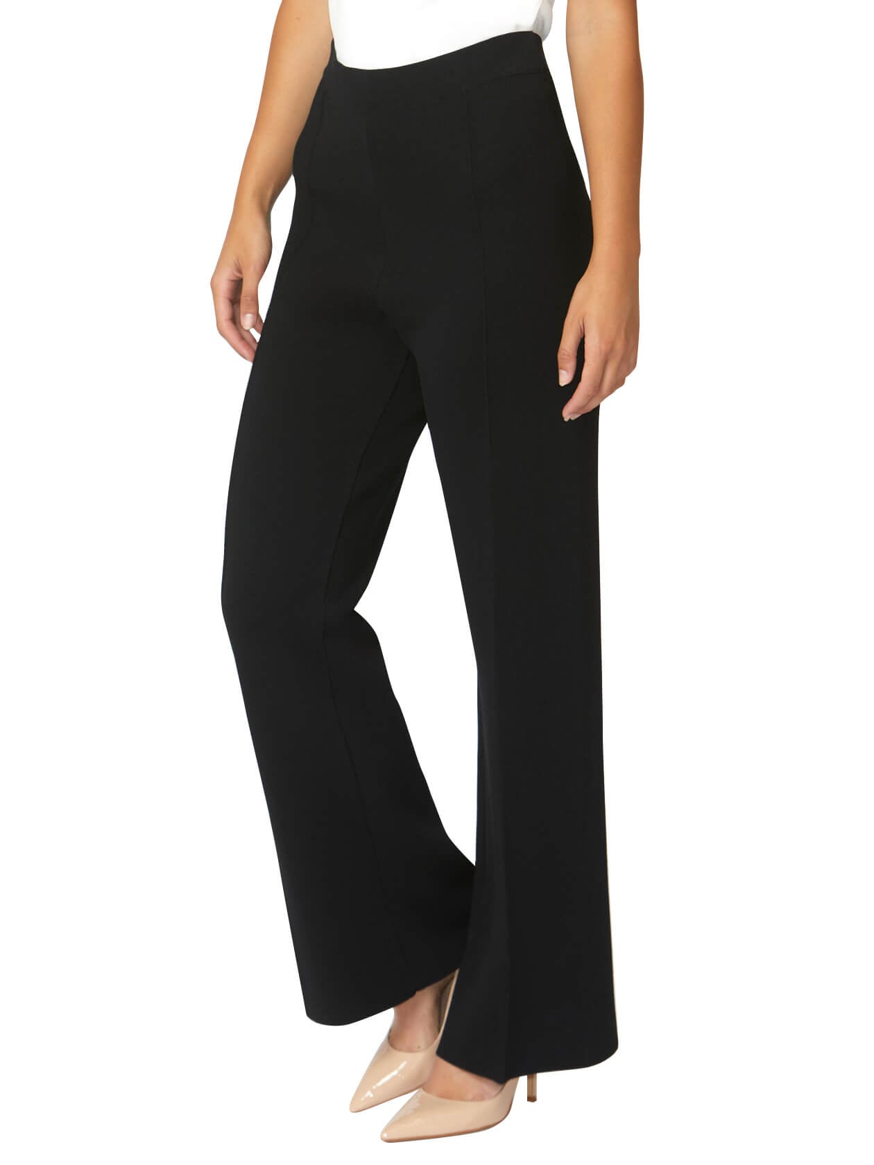 Milano Black Knit Pant