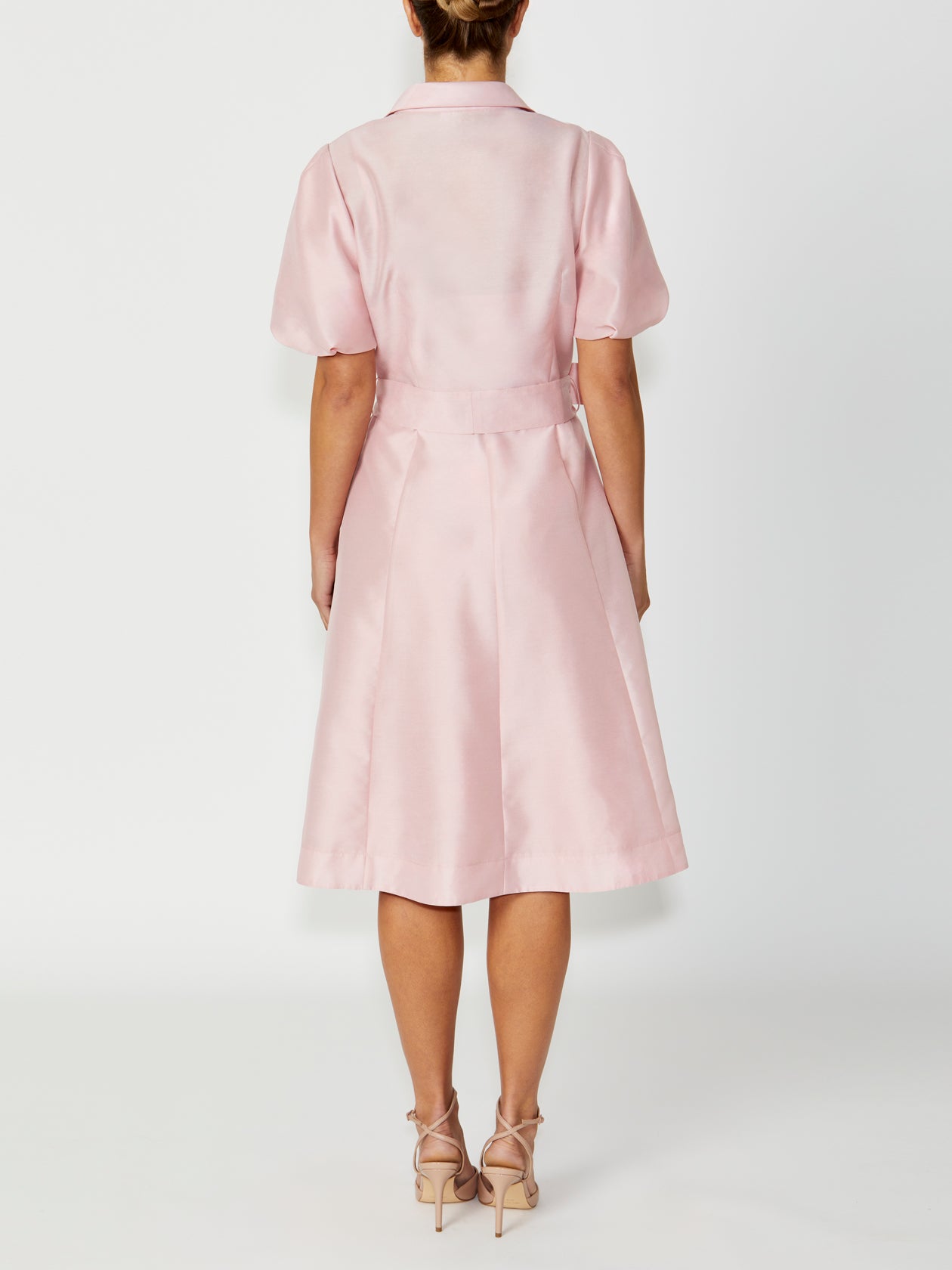 Women's Shirtdress Dress in Pink | Simone