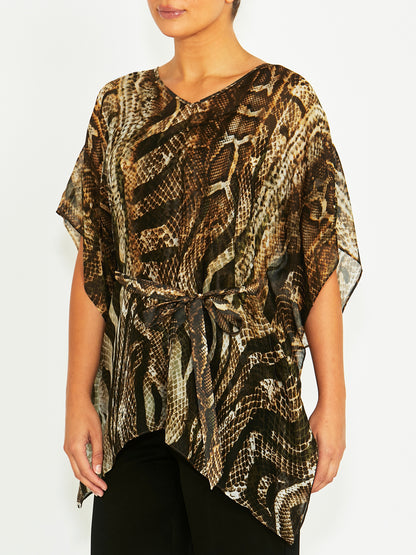 Halona Snake Silk Tunic