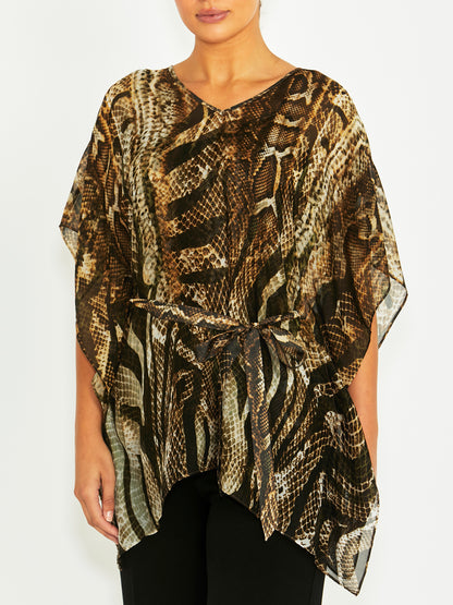 Halona Snake Silk Tunic