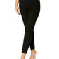 Black Bengaline Capri Stretch Pant | Anthea Crawford