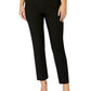 Black Bengaline Capri Stretch Pant | Anthea Crawford