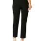 Black Bengaline Capri Stretch Pant | Anthea Crawford
