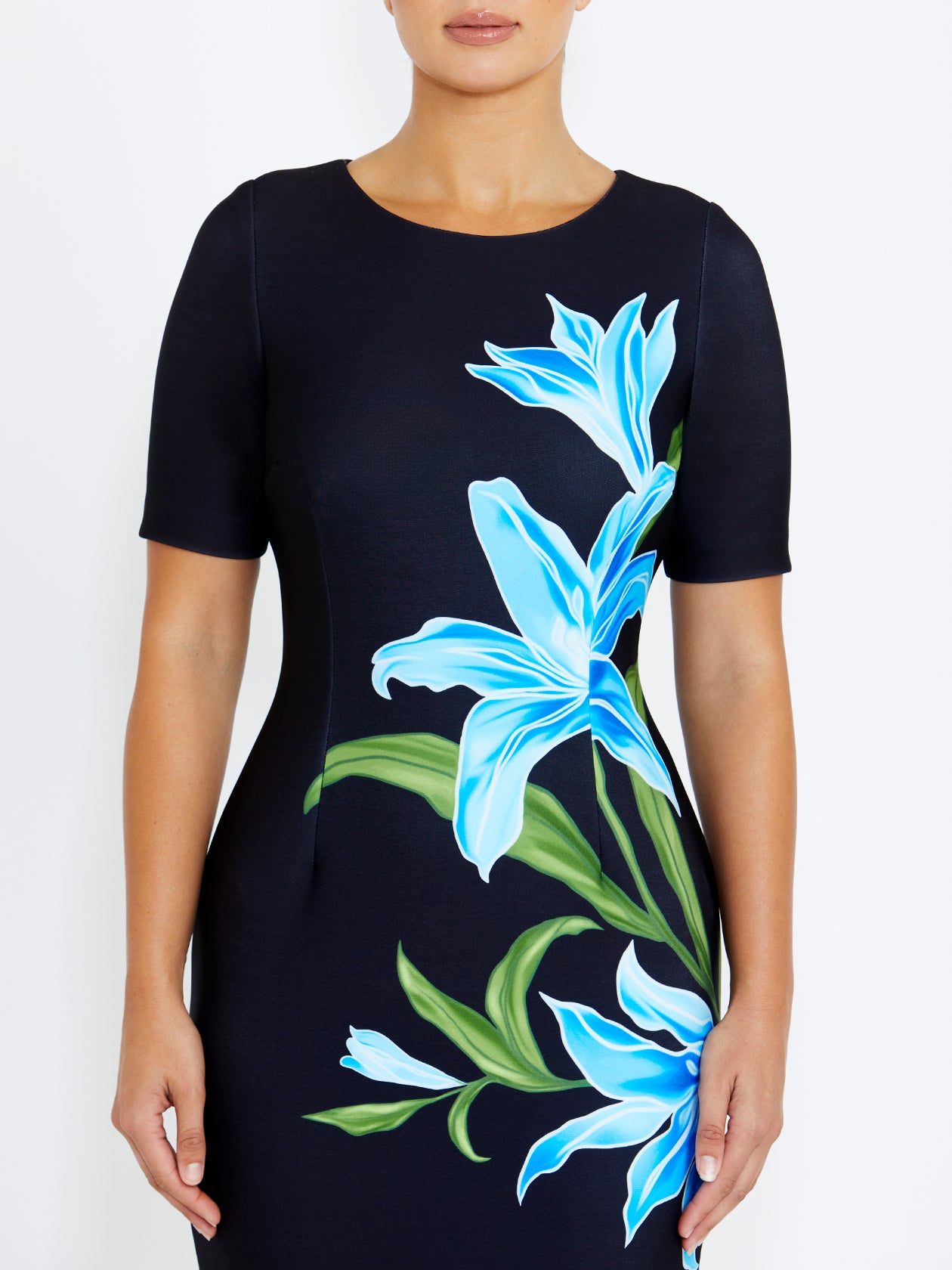 Yvette Capri Crepe Dress