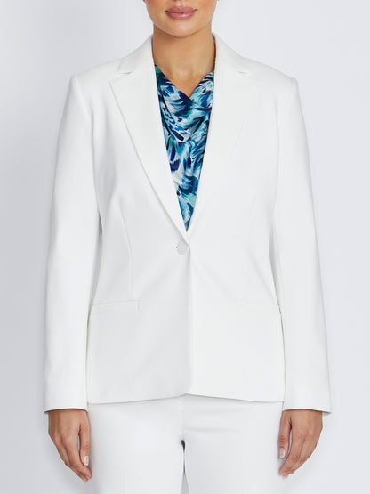 Sophie Ivory Longline Blazer