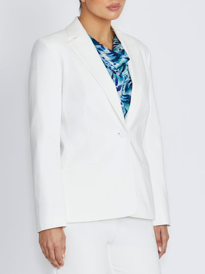 Sophie Ivory Longline Blazer