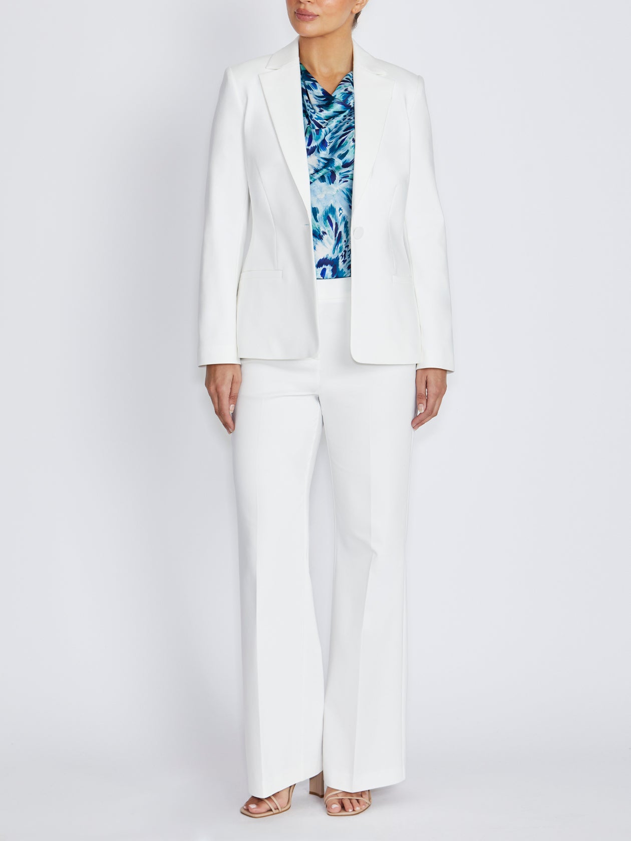 Sophie Ivory Longline Blazer