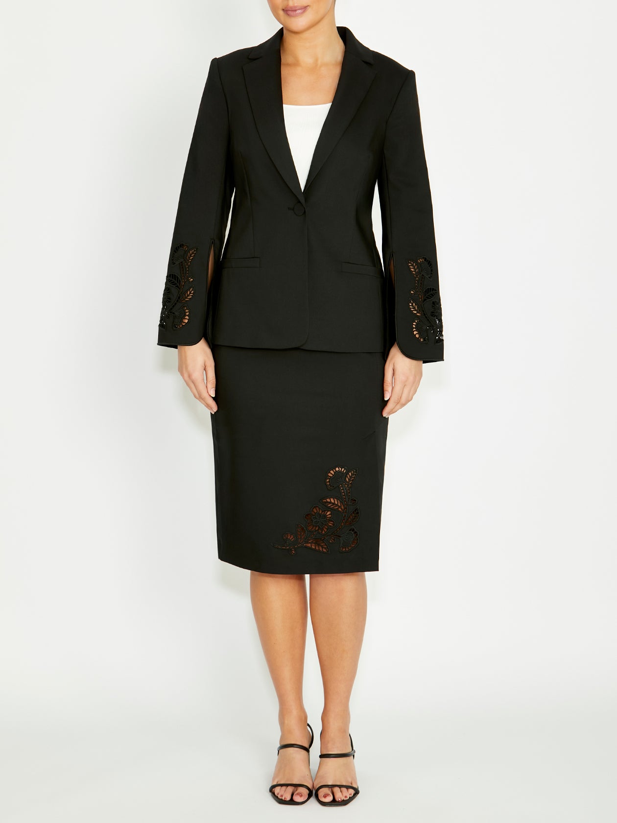 Alena Black Blazer
