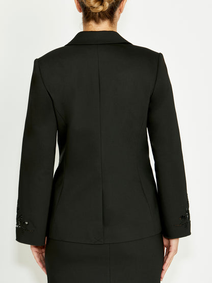 Alena Black Blazer