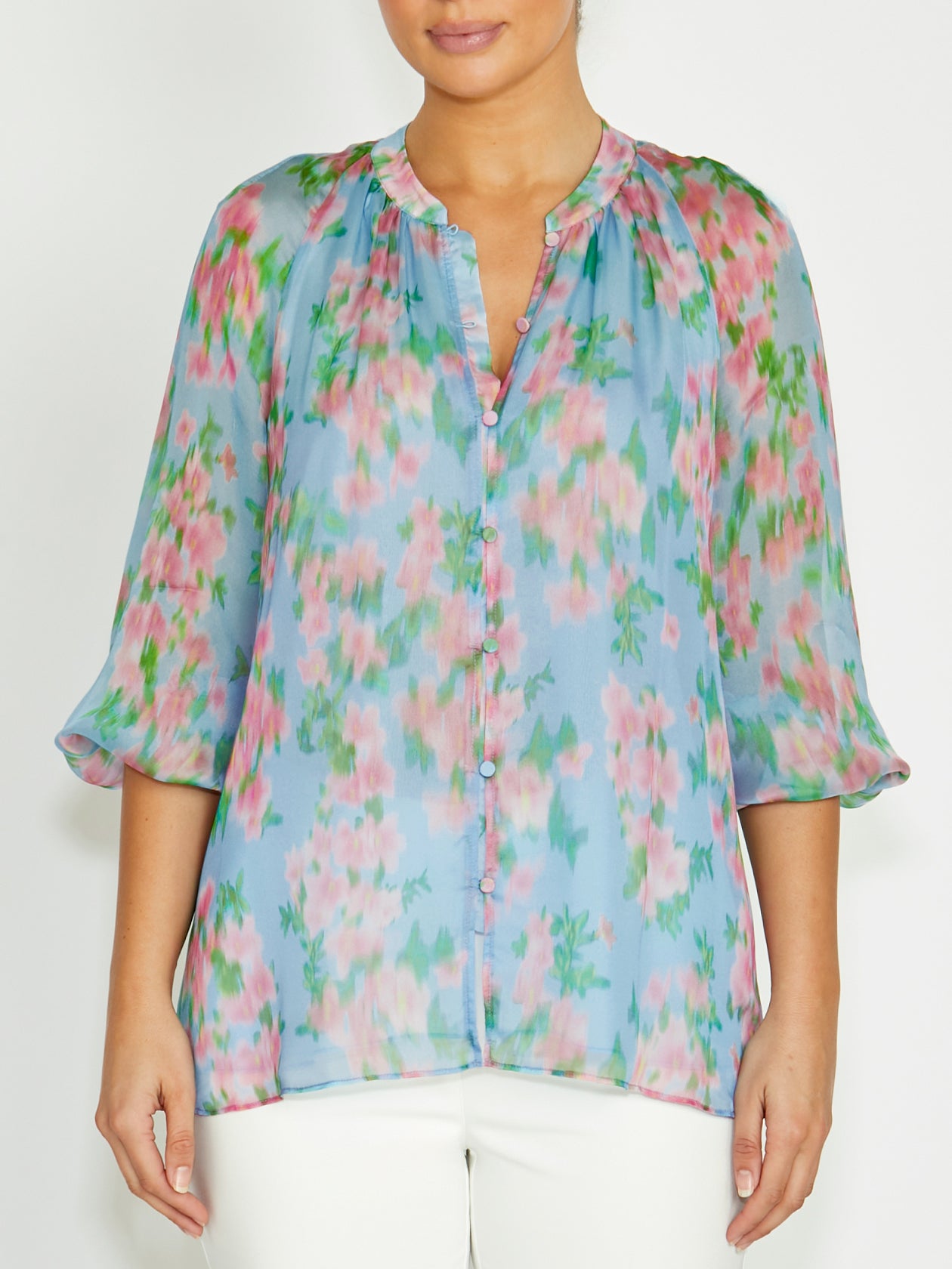 Samara Floral Haze Top