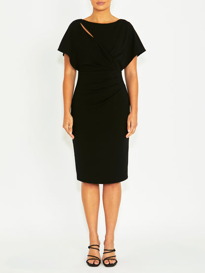 Alina Black Dress