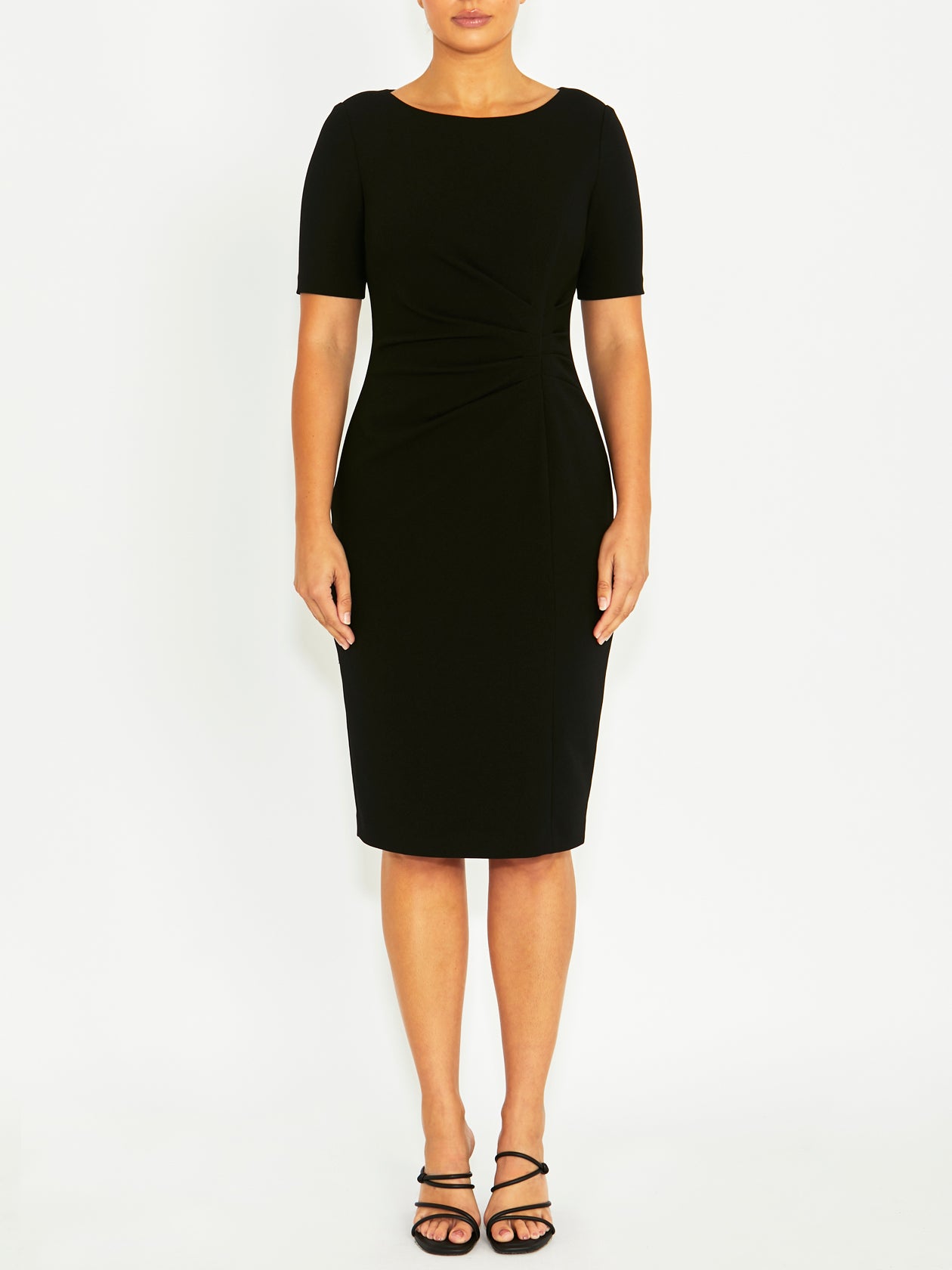 Fabrice Black Crepe Dress