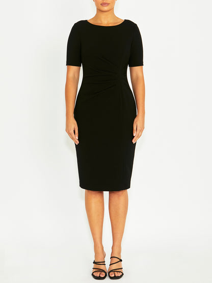 Fabrice Black Crepe Dress