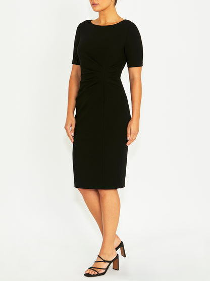 Fabrice Black Crepe Dress