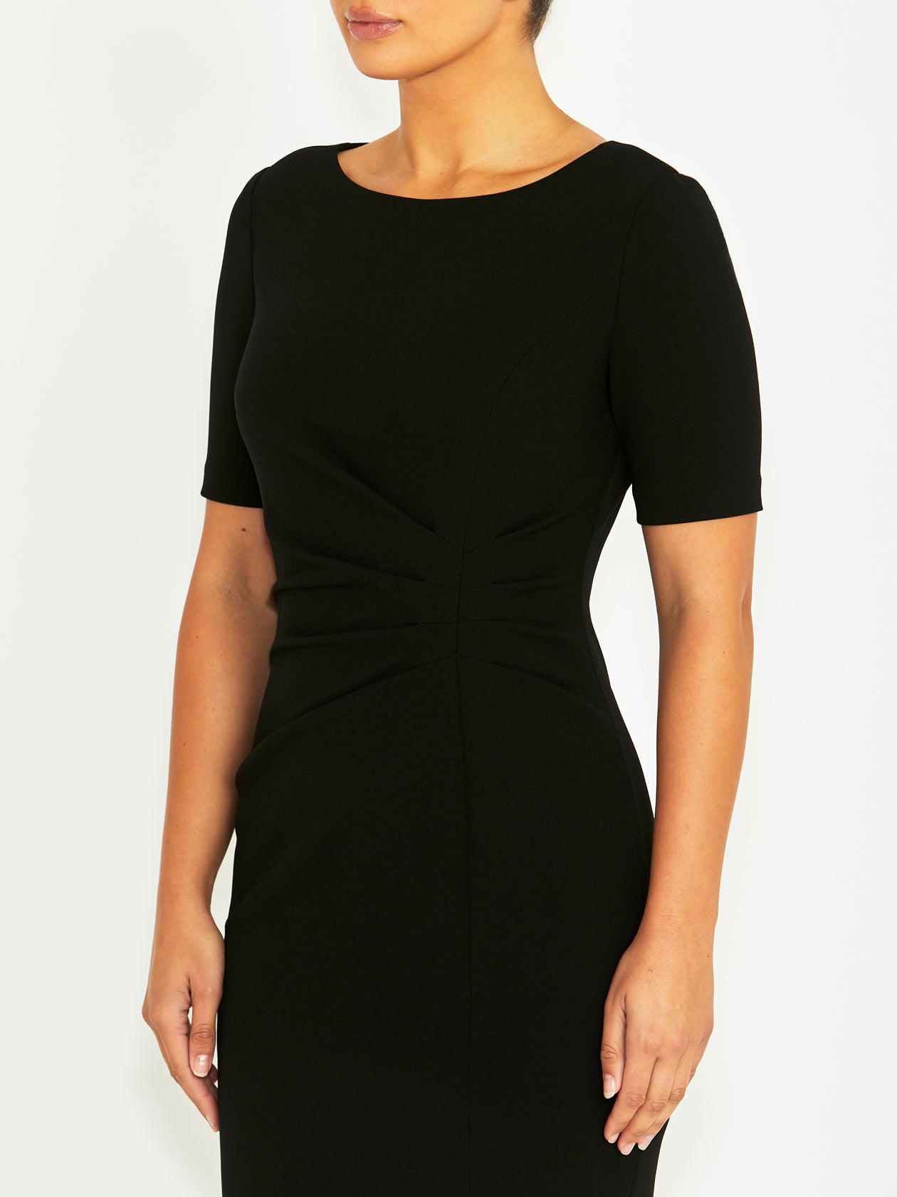 Fabrice Black Crepe Dress