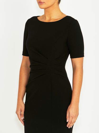 Fabrice Black Crepe Dress