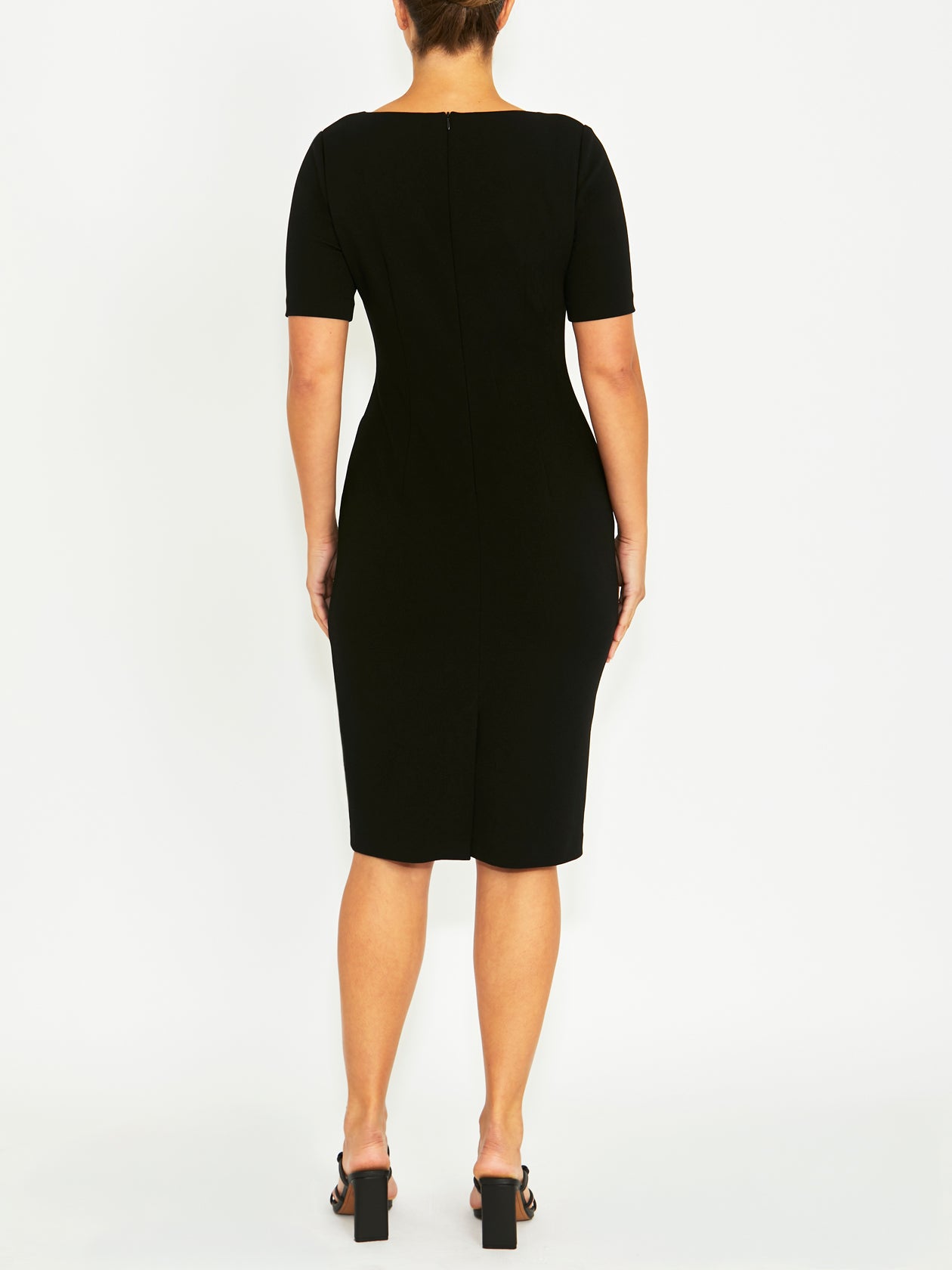 Fabrice Black Crepe Dress