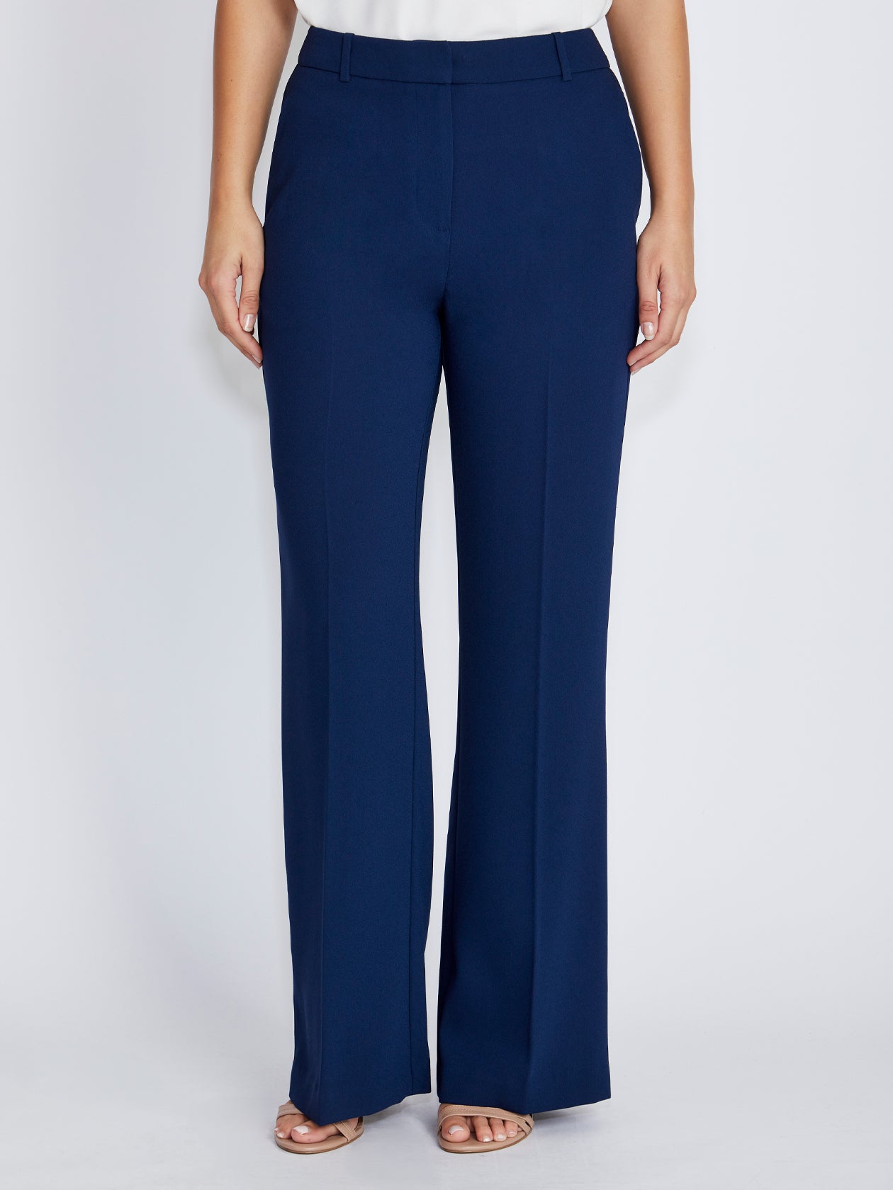 Carmen Navy Crepe Pant