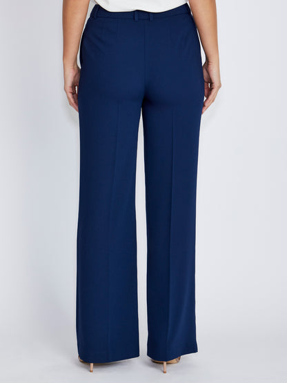 Carmen Navy Crepe Pant