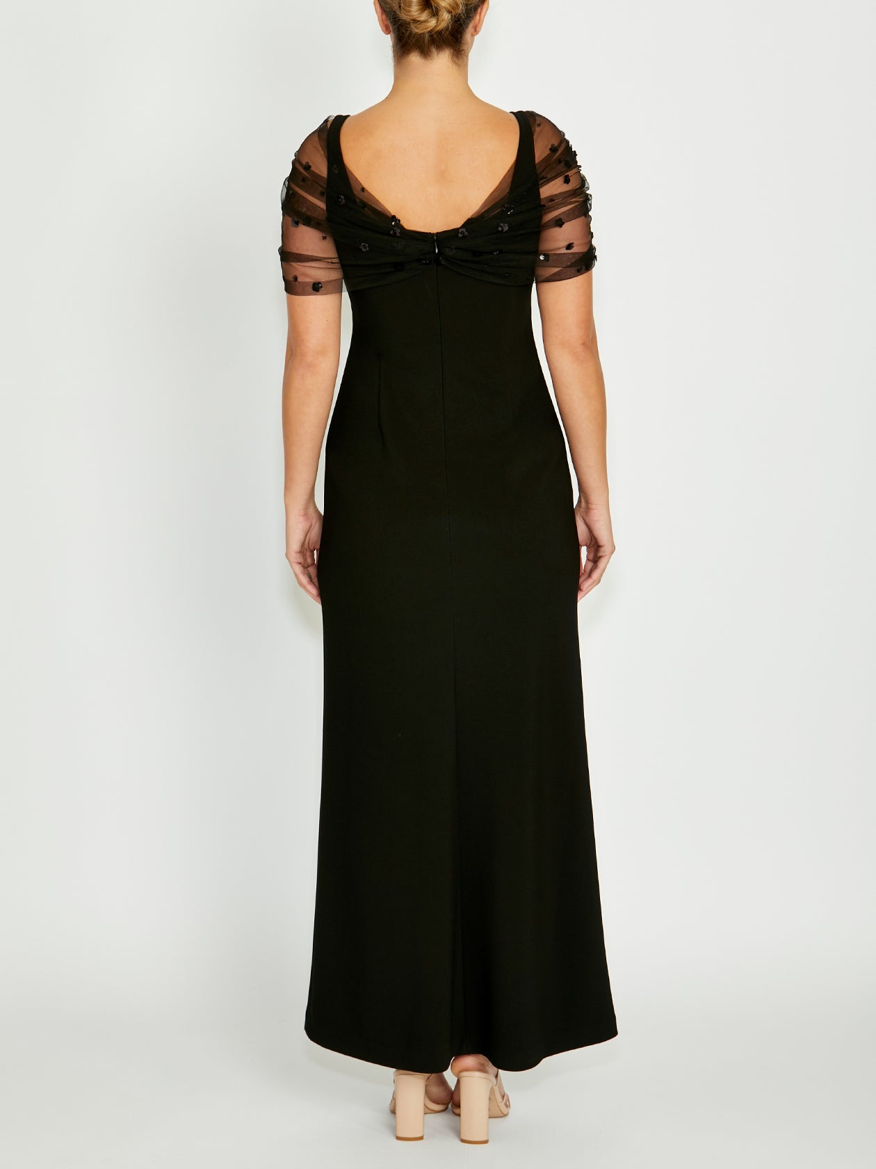 Isla Black Gown
