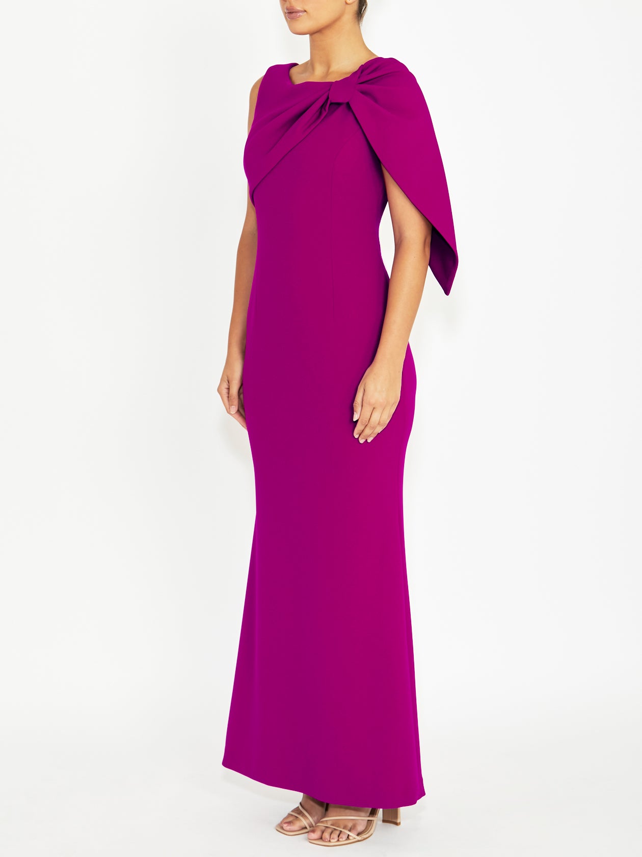 Freya Magenta Gown