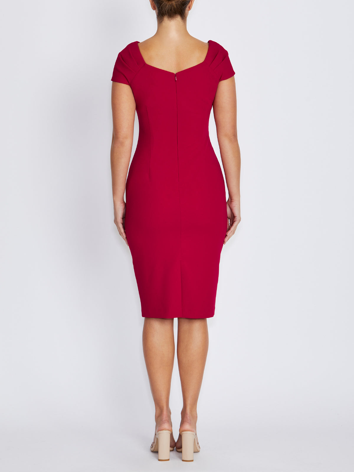 Solsi Crimson Dress