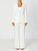 Ivory Stretch Crepe Wide Leg Pant main image 1