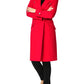 Margot Red Ponte Coat