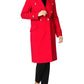Margot Red Ponte Coat