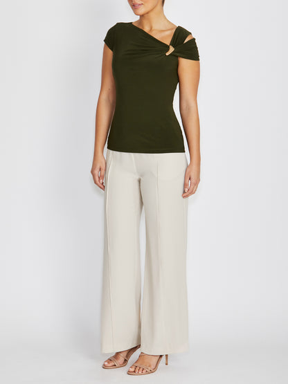 Cartia Olive Top