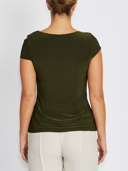 Cartia Olive Top