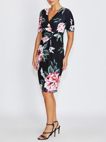 Emelynn Floral Jersey Dress