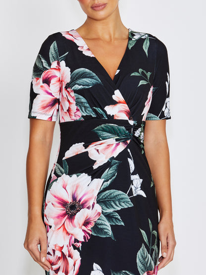 Emelynn Floral Jersey Dress
