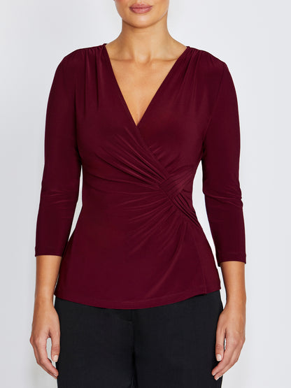 Como Wine Jersey Top