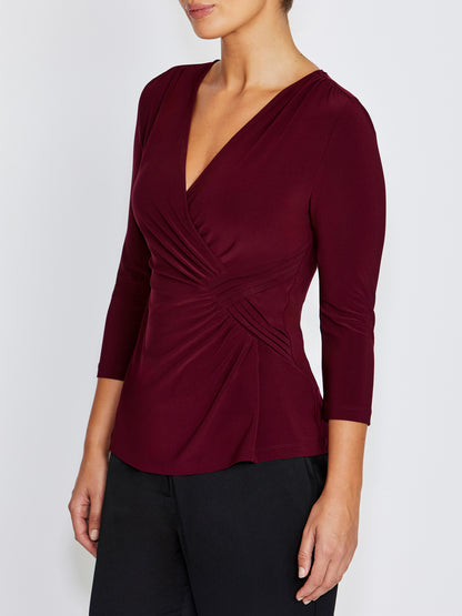 Como Wine Jersey Top