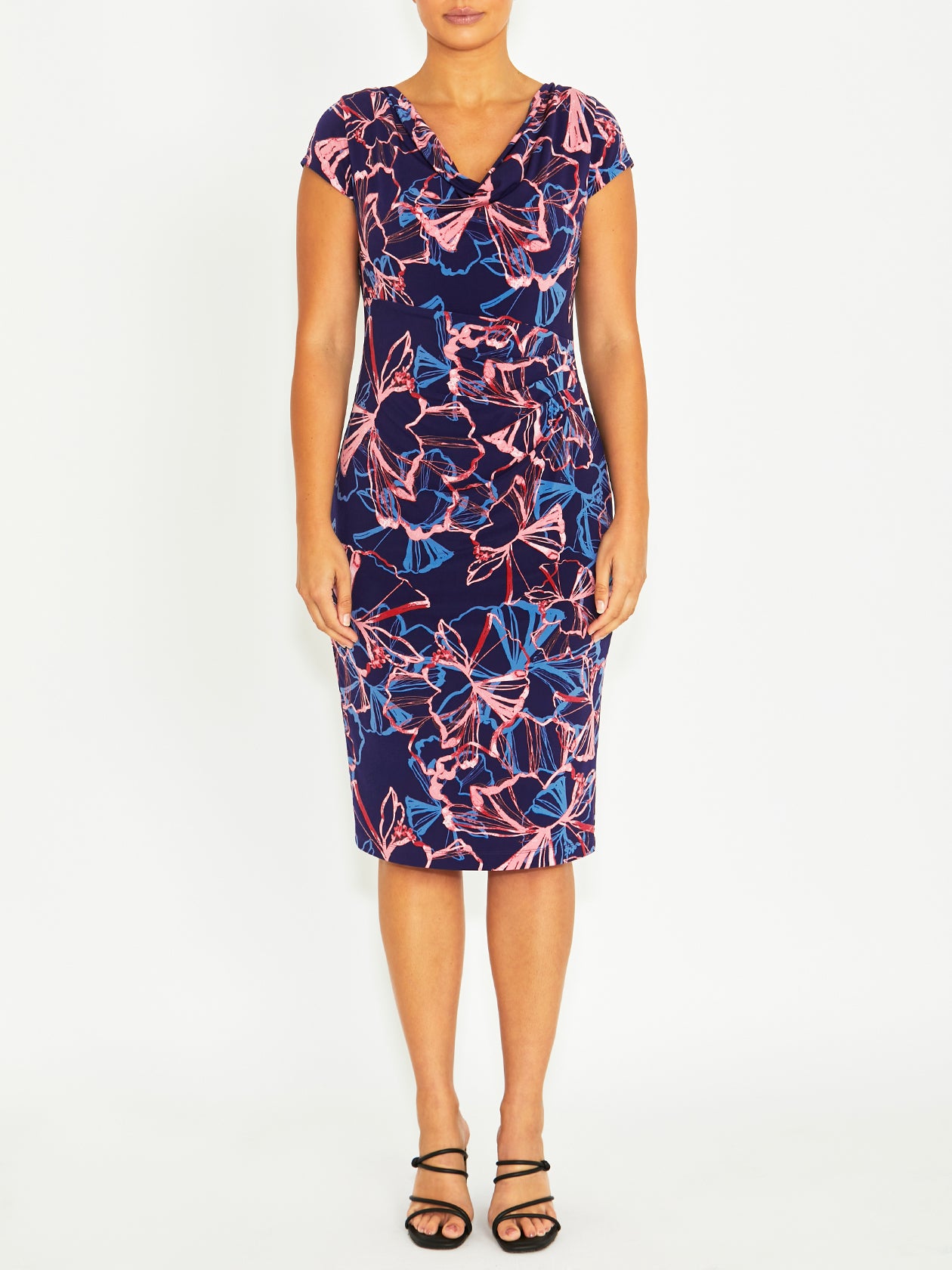 Aurora Blue Opal Jersey Dress