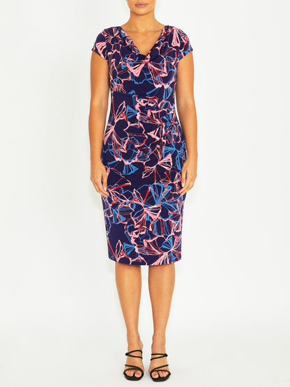 Aurora Blue Opal Jersey Dress