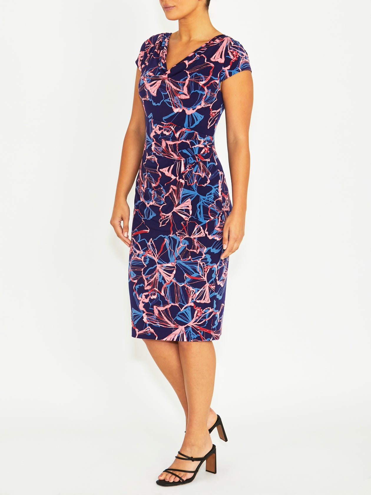 Aurora Blue Opal Jersey Dress